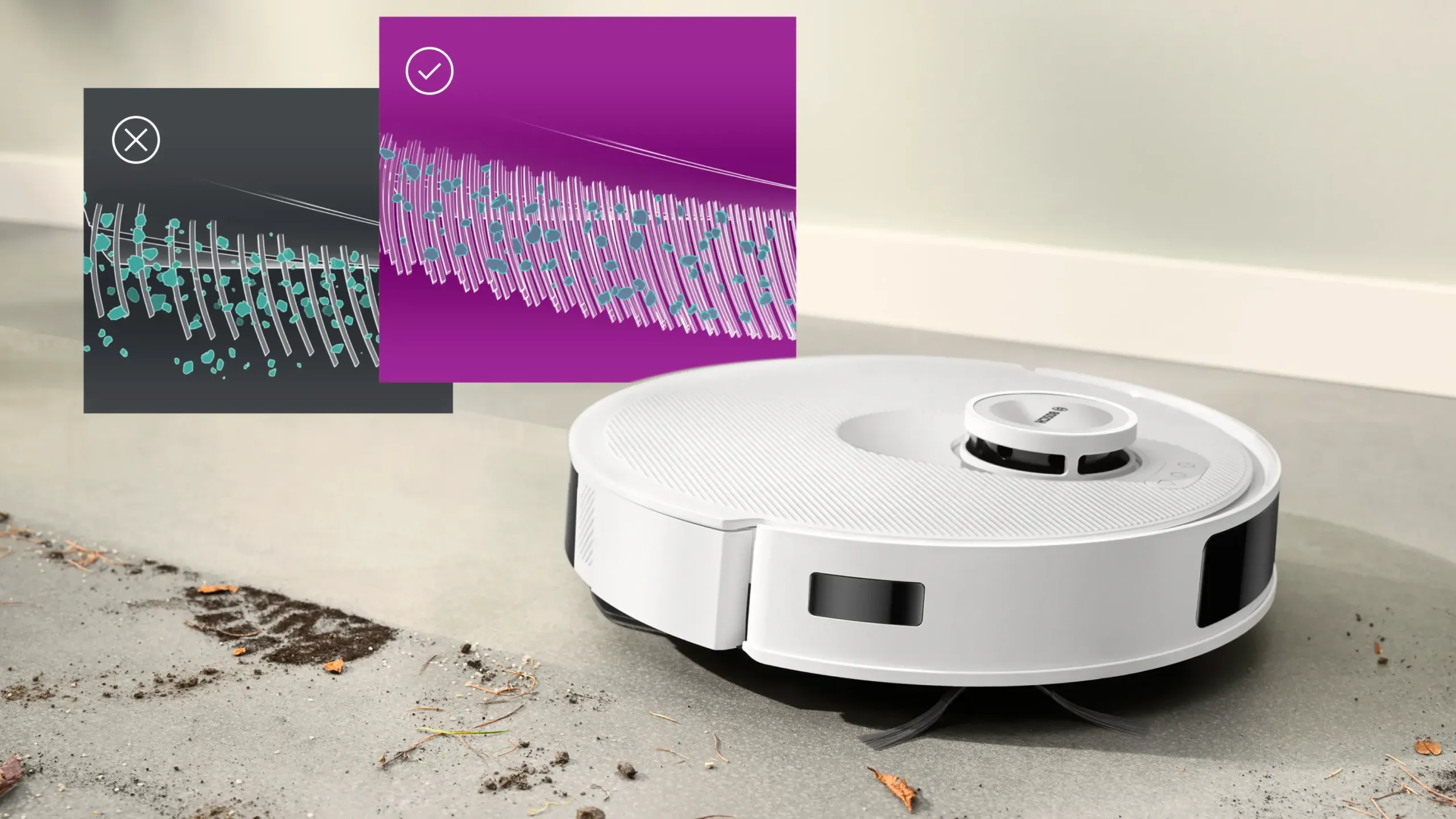 BCRC1W Robot stofzuiger Spotless