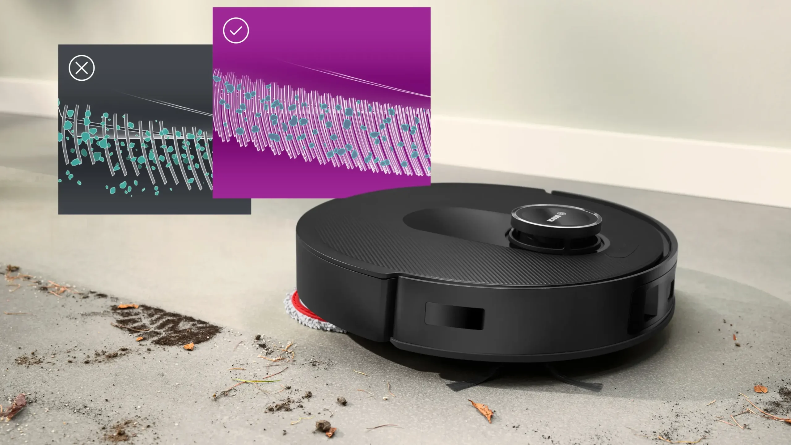 BCRDW3B Robot stofzuiger Spotless Max
