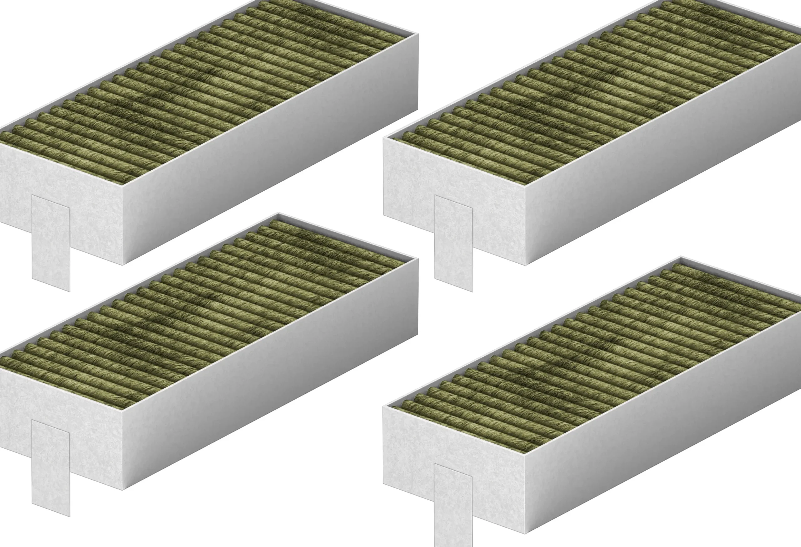 17007753 CleanAir geurfilterset - 4 stuks