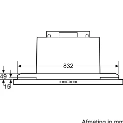 DSZ4961 Frame verlager 830 mm