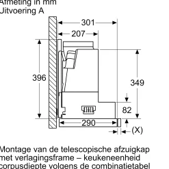 DSZ4660 Frame verlager 538 mm