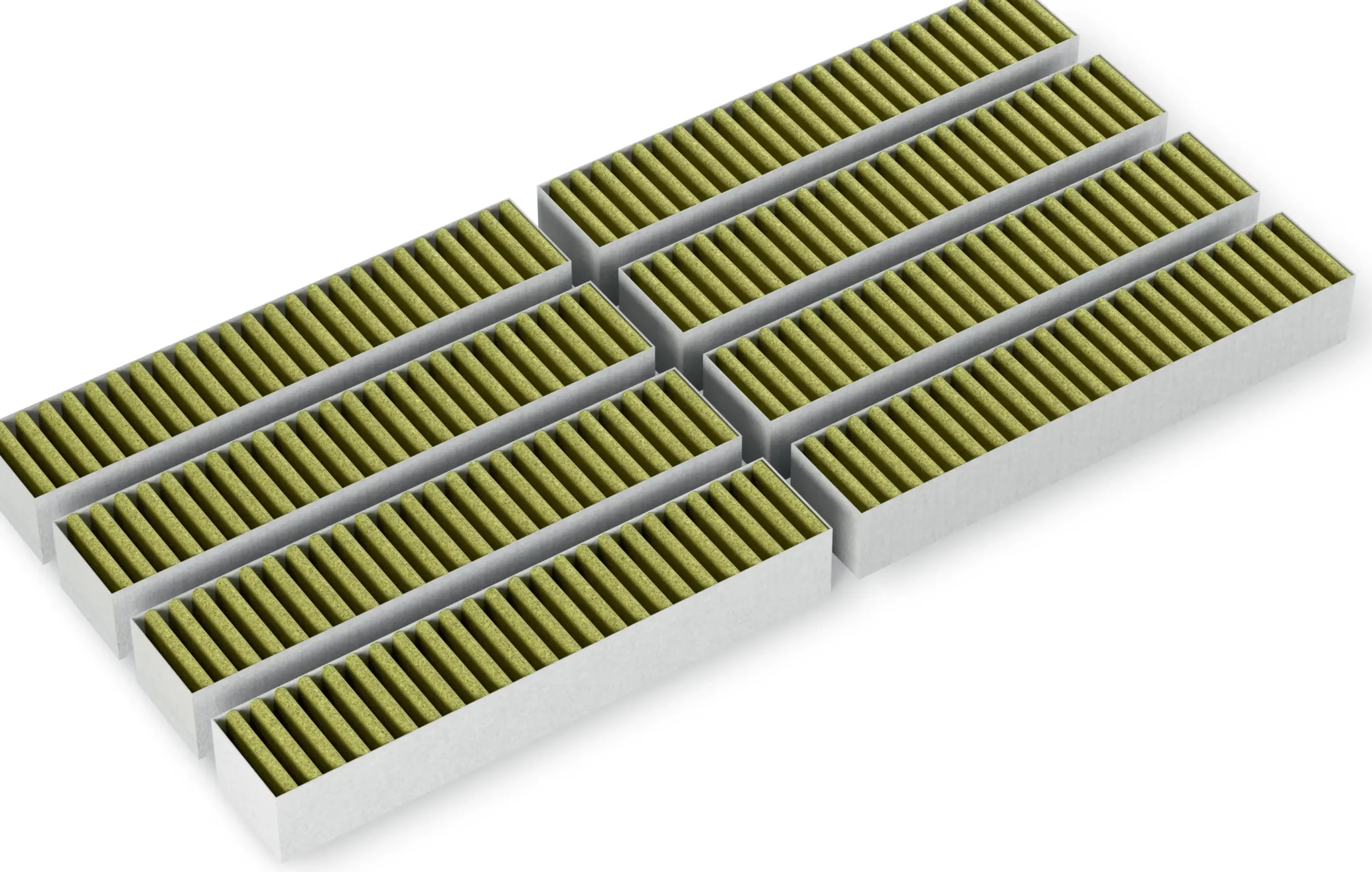 DSZ1WW1B6 Clean Air Plus geurfilter met actieve kool, vervangfilter voor recirculatiestand.