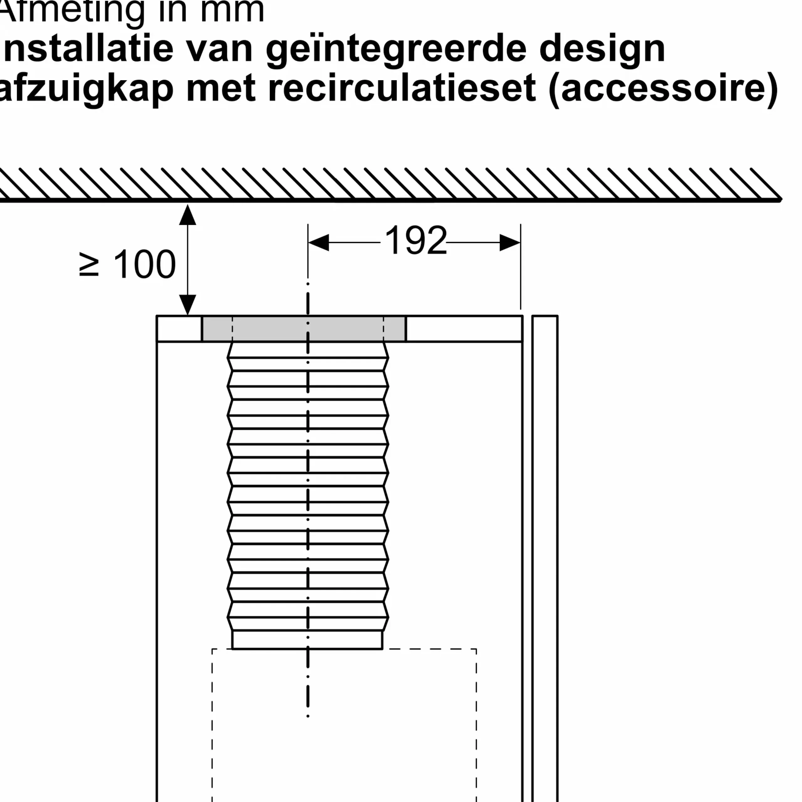 DWZ1IB1J6 Clean Air recirculatiekit met lange levensduur