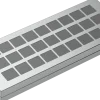 DWZ0IT0P0 Long-life geurfilter met actieve kool, vervangfilter voor recirculatiestand.