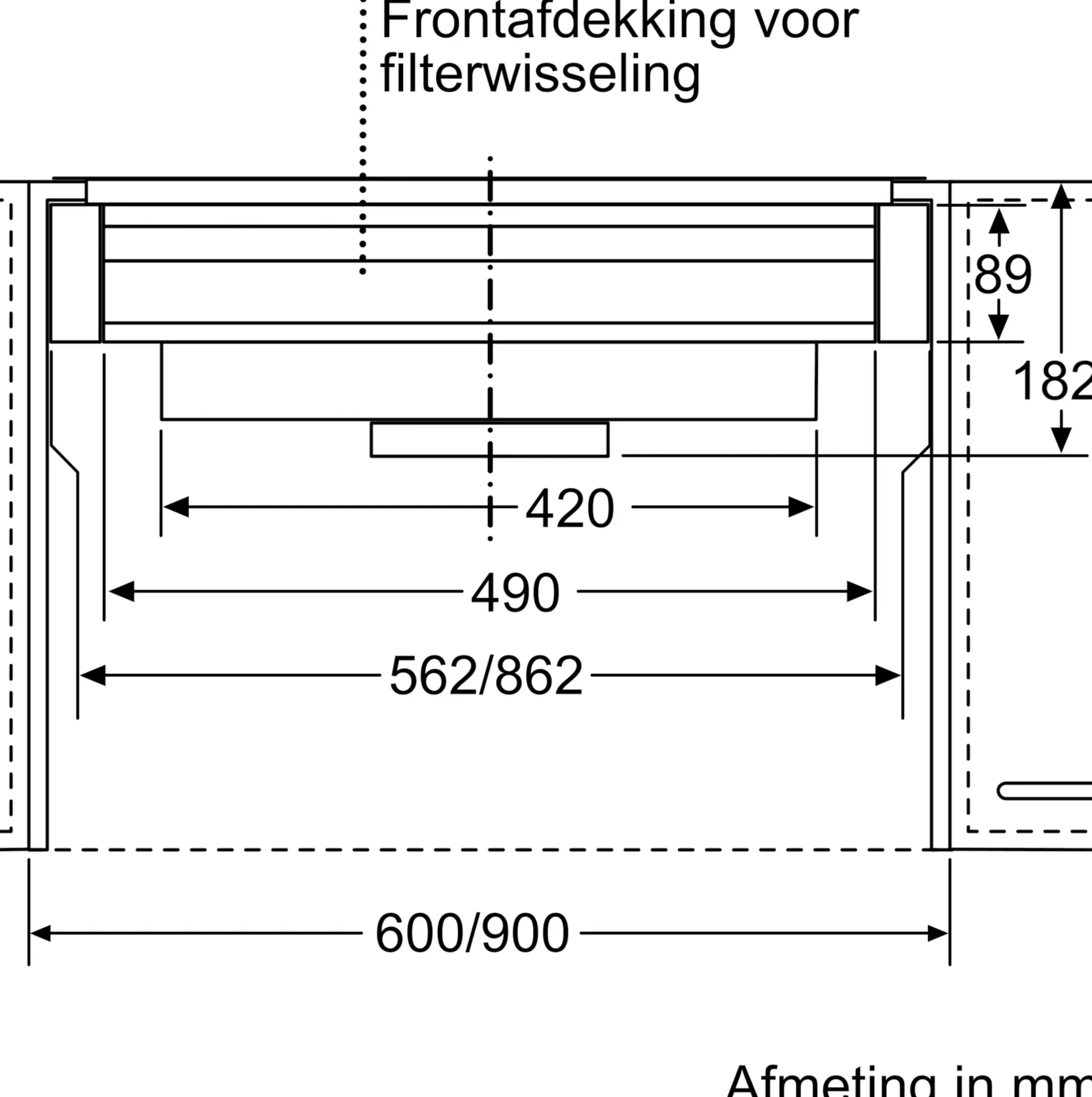 DWZ1IX1C6 Clean Air Plus recirculatieset, standaard uitrusting
