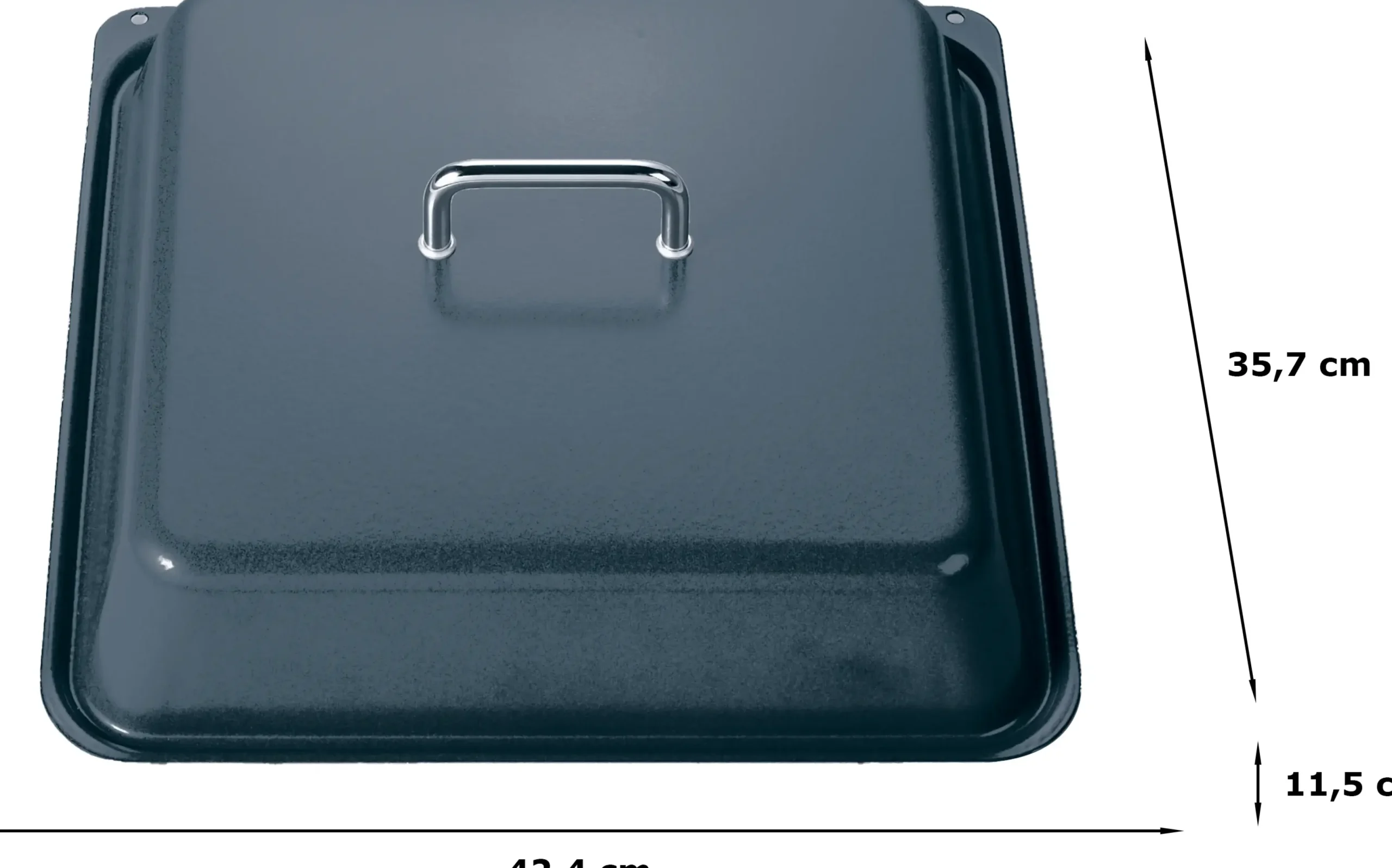 HEZ633001 Deksel voor bakplaat 115 x 424 x 357 mm vaatwasserbestendig