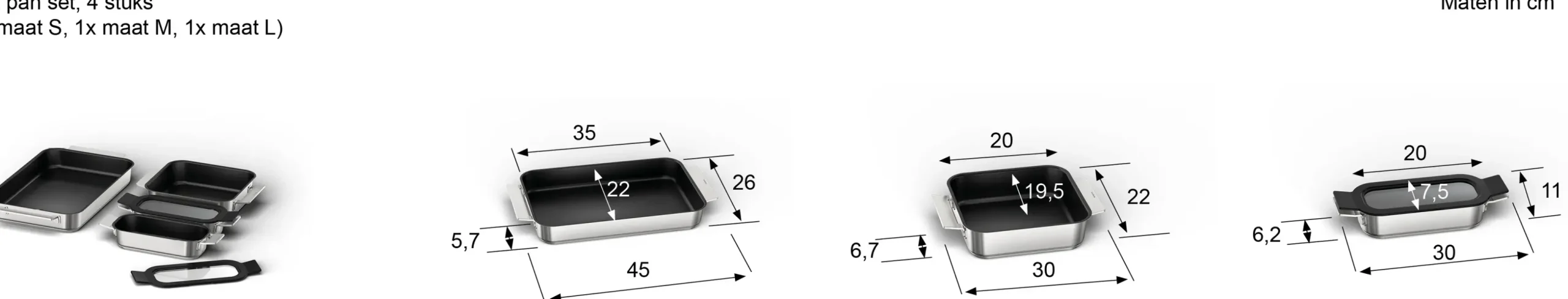 HEZ9FF040 Pannenset