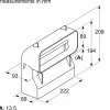 HEZ9VDSB4 Vlakke buis 90 ° verticaal S
