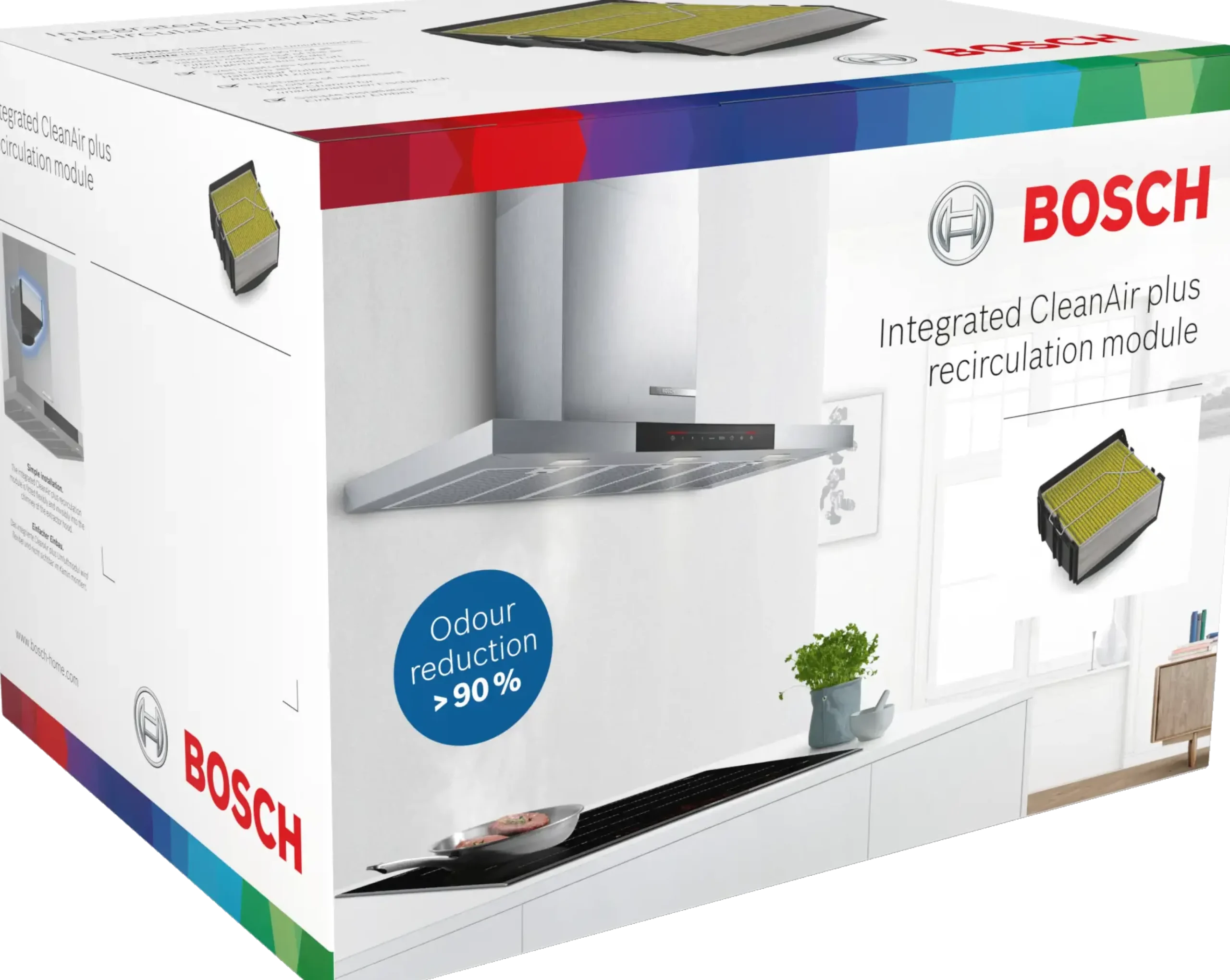 17004061 Integreerbare CleanAir Plus recirculatieset met anti-allergeen/anti-vis koolfilter