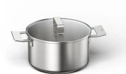 17006182 Kookpan met deksel ⌀ 20 cm - geschikt voor inductie