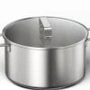 17006183 Kookpan met deksel ⌀ 24 cm - geschikt voor inductie