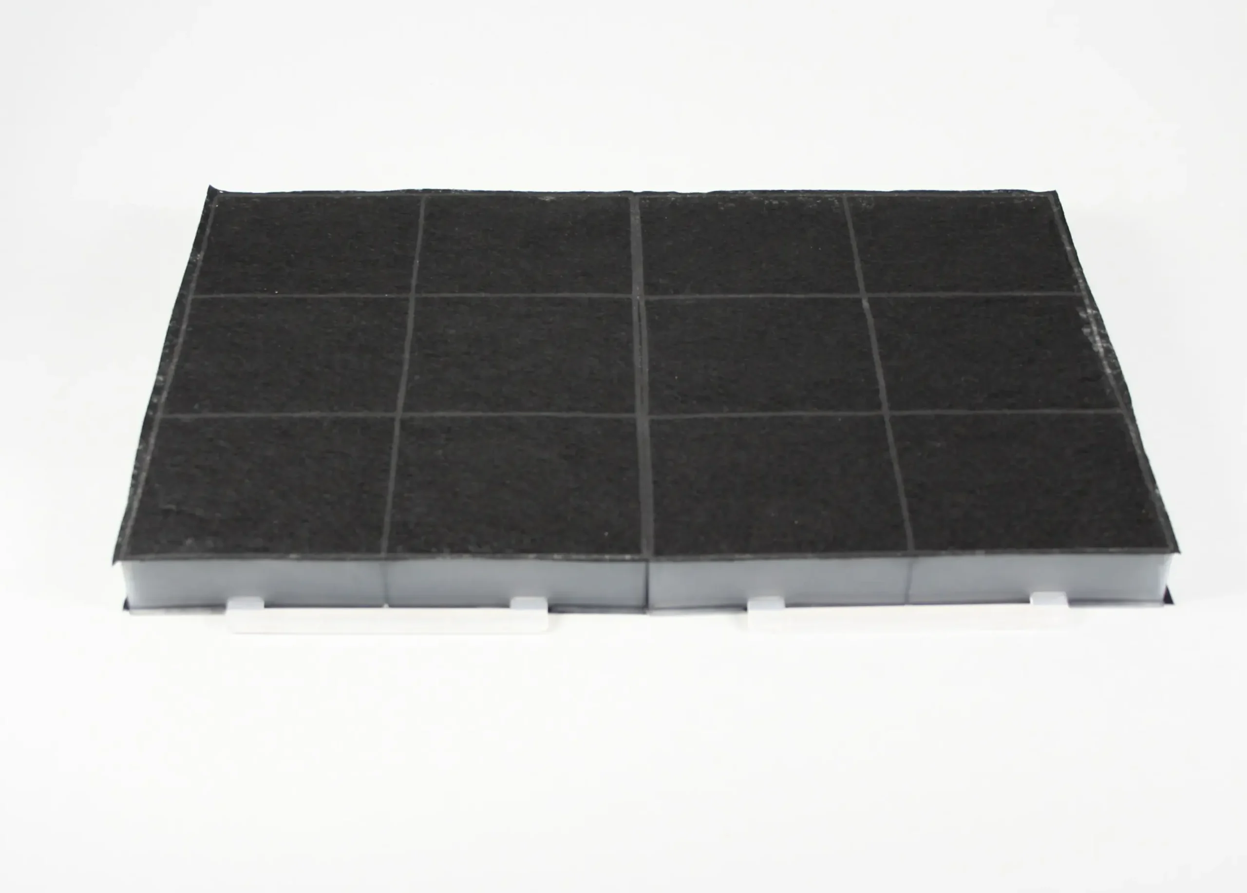 00460128 Koolstoffilter voor recirculatie afzuigkappen Afmeting: 42,2 x 26,8 x 3 cm. (LXBXH)