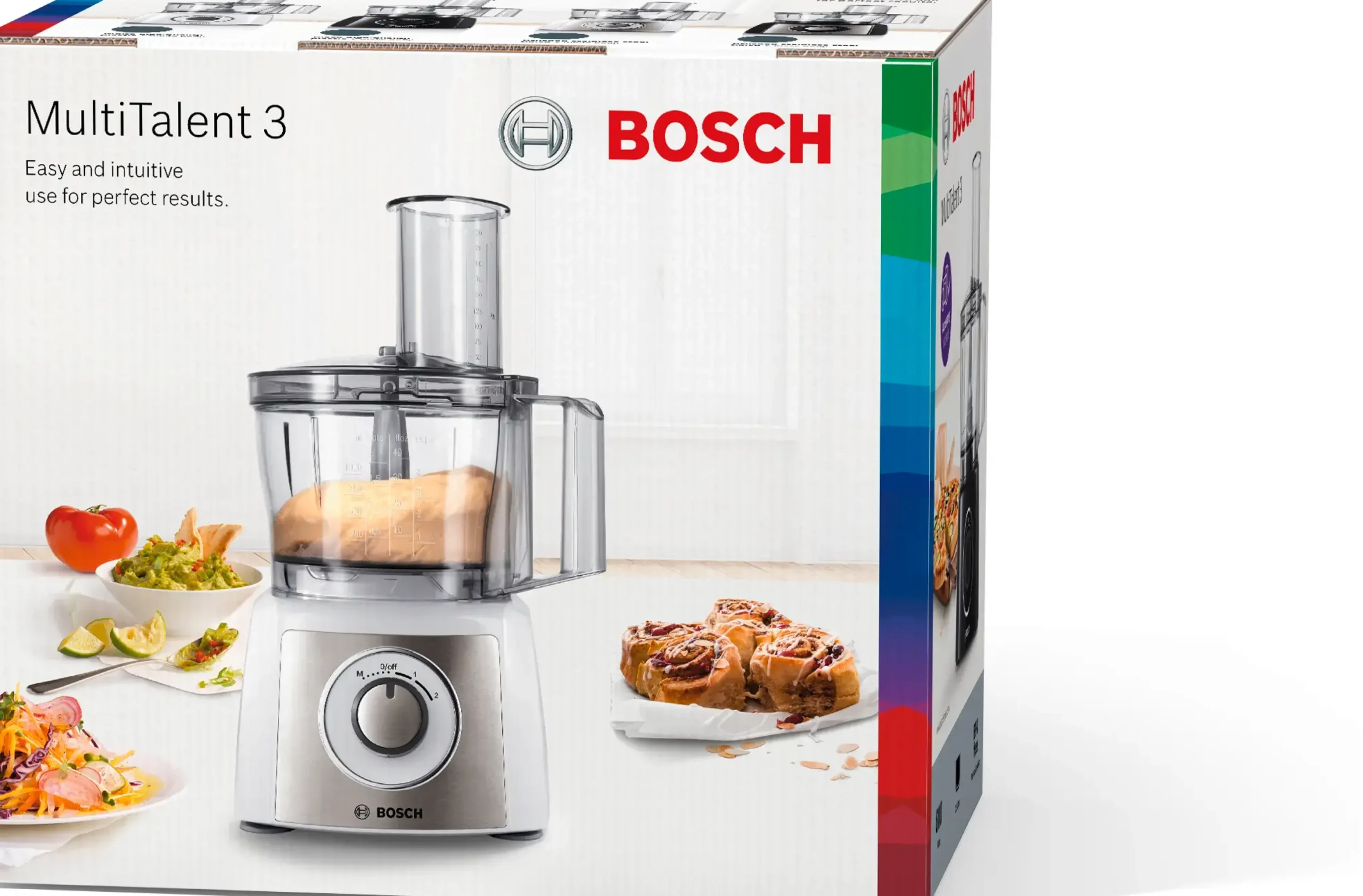 MCM3201B Food processor MultiTalent 3 800 W Zwart, zwart
