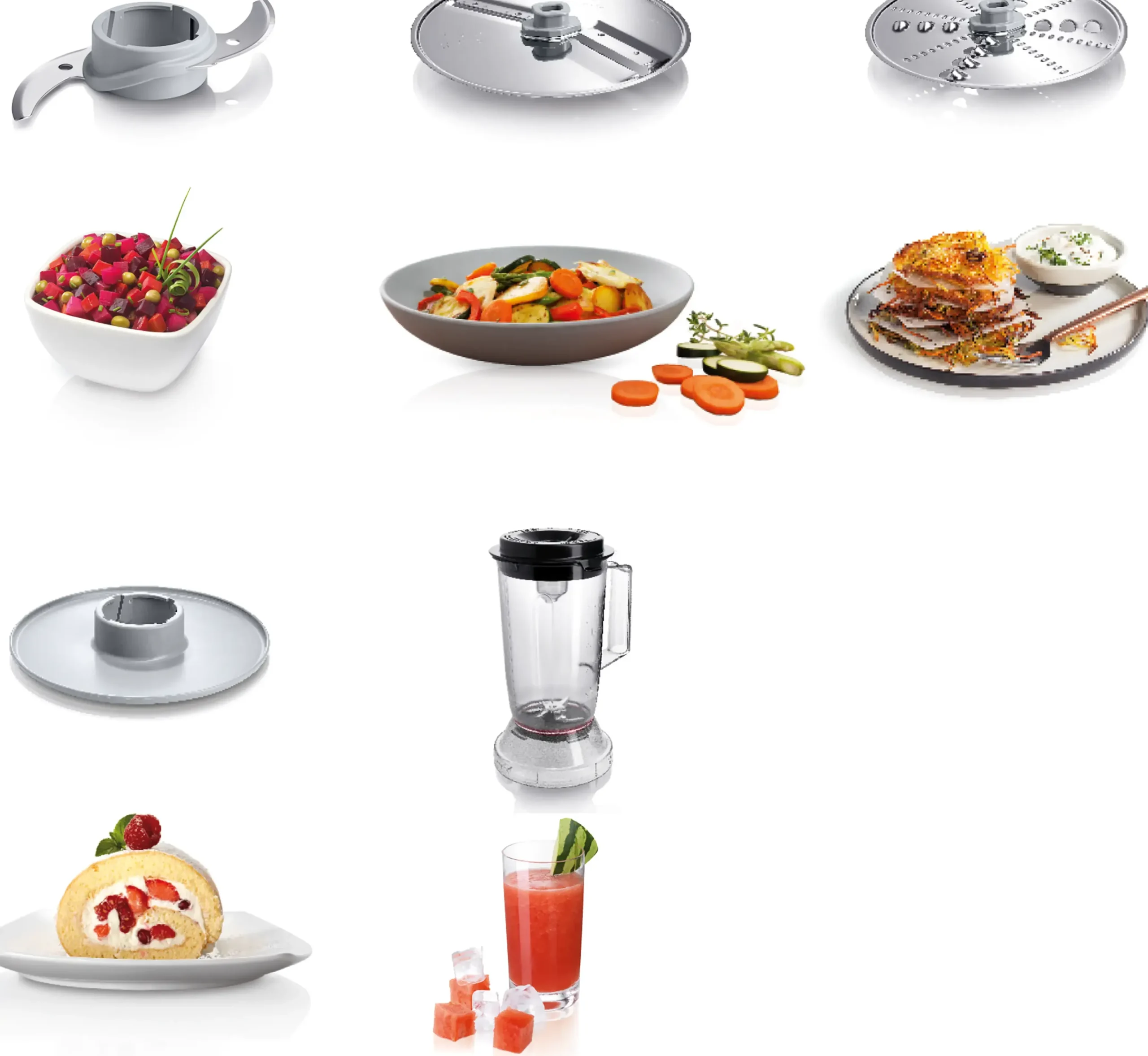 MCM3201B Food processor MultiTalent 3 800 W Zwart, zwart