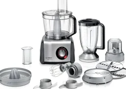MC812M844 Food processor MultiTalent 8 1250 W Zwart, RVS