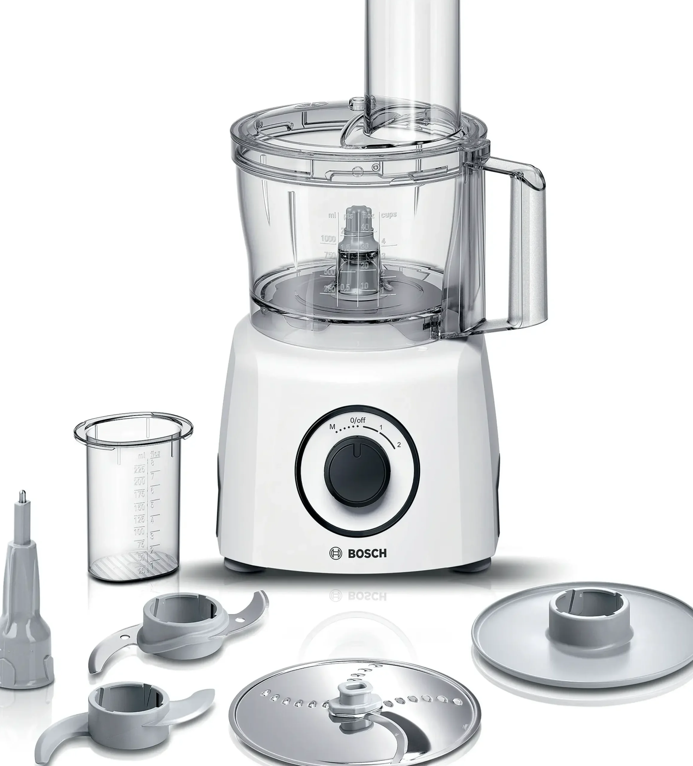 MCM3100W Food processor MultiTalent 3 800 W Wit, Wit