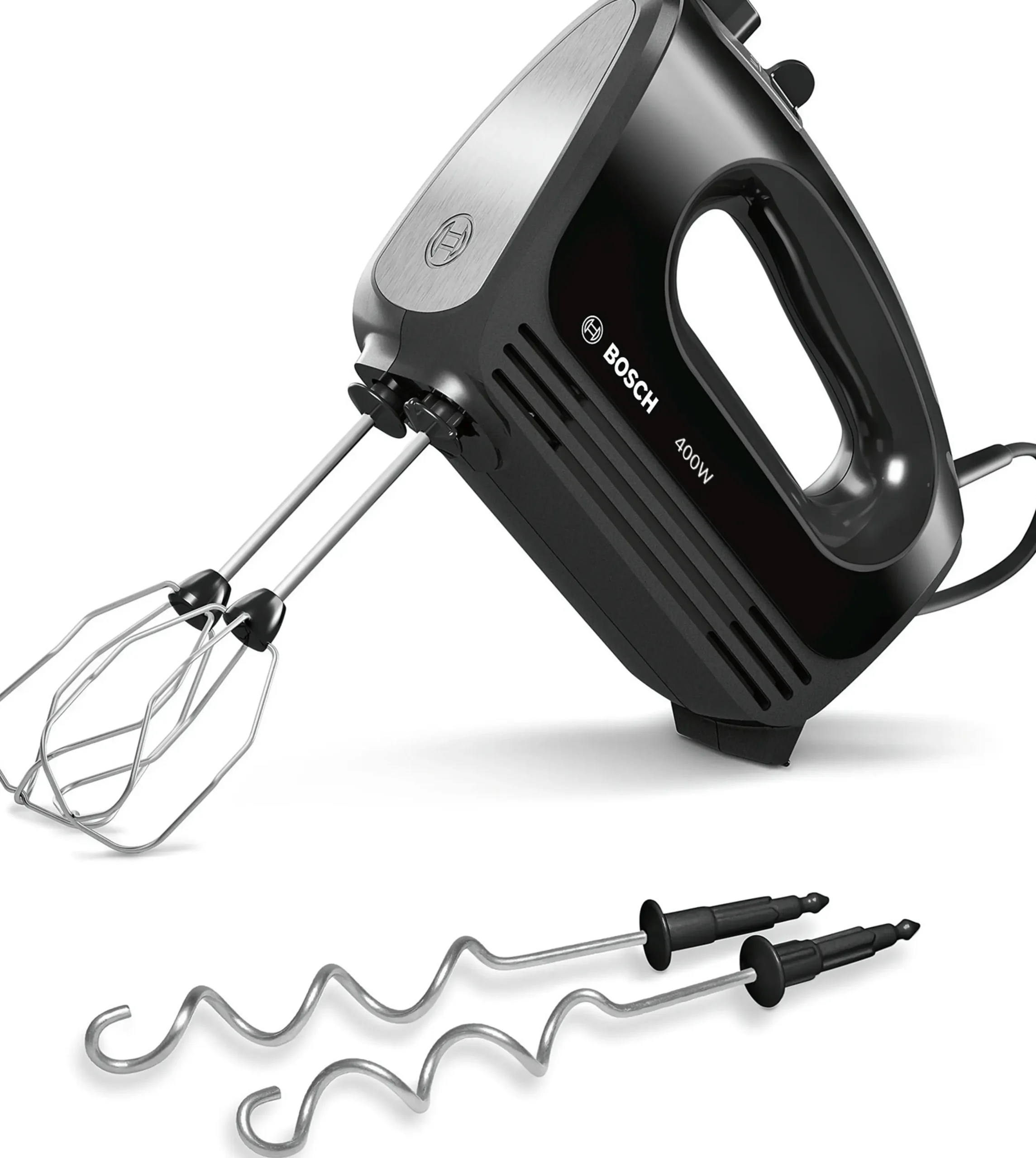 MFQ2420B Handmixer CleverMixx 400 W Zwart, RVS