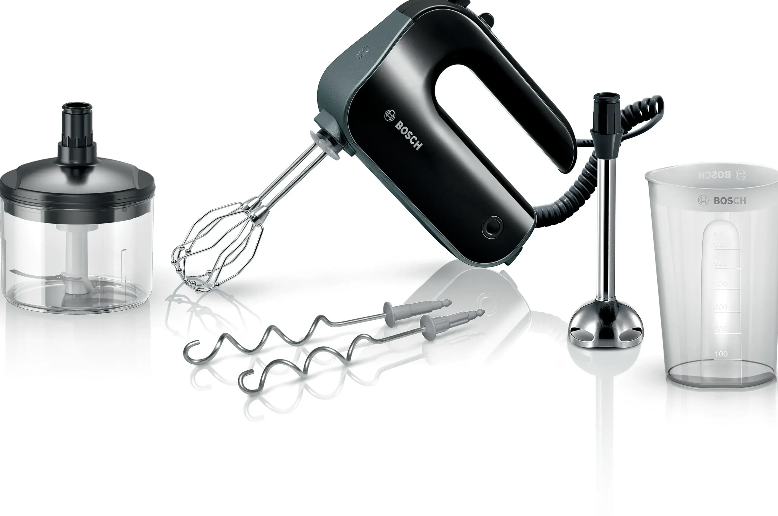 MFQ4980B Handmixer MFQ4 850 W Zwart, Donker zilver
