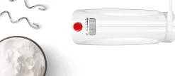 MFQ3030 Handmixer CleverMixx 350 W Wit, rood