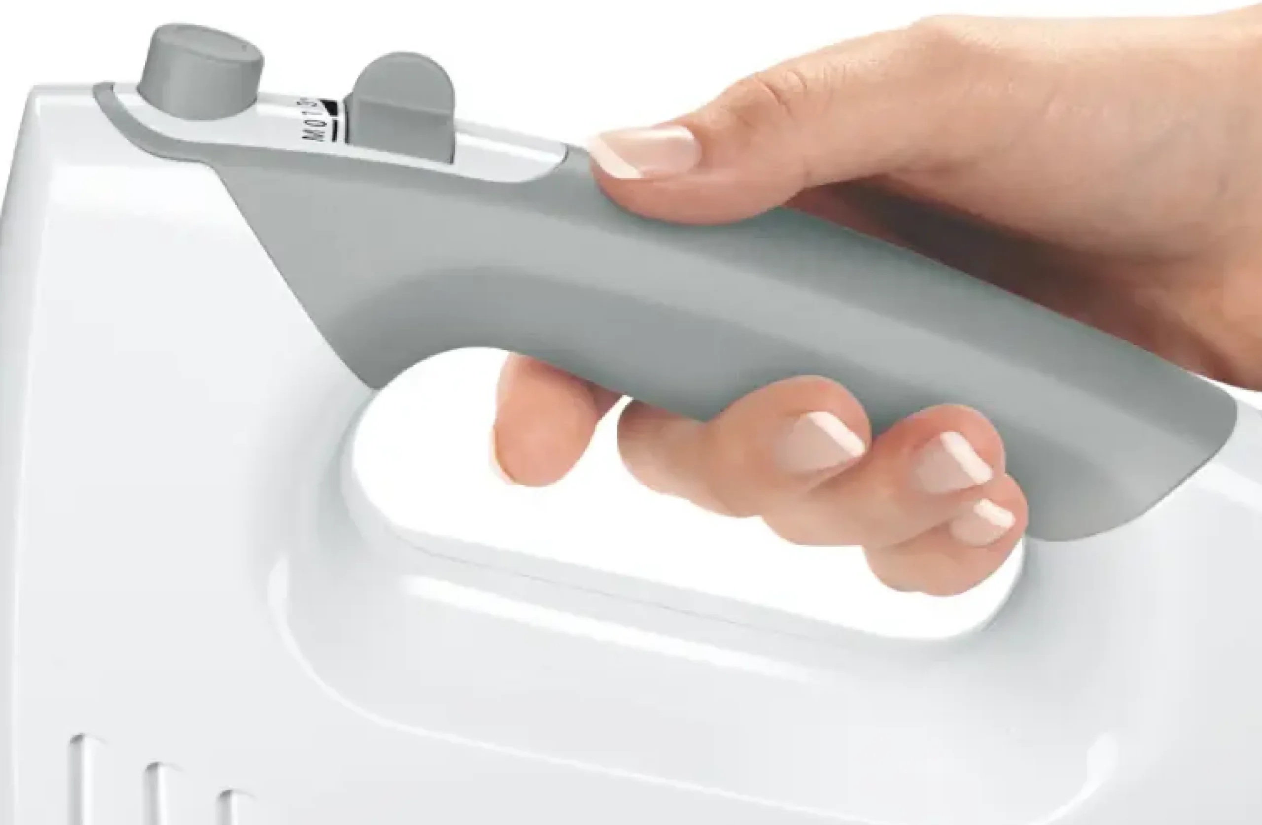 MFQ36480 Handmixer ErgoMixx 450 W Wit, Grijs