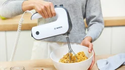 MFQ49300 Handmixer MFQ4 850 W Wit, Donker zilver