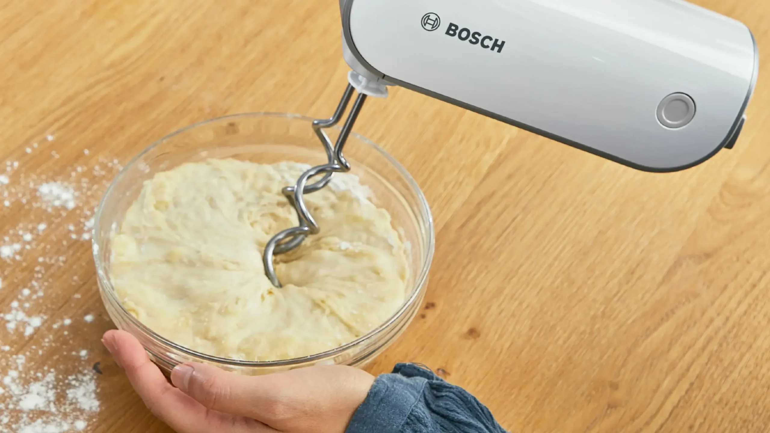 MFQ49700 Handmixer MFQ4 850 W Wit, Donker zilver