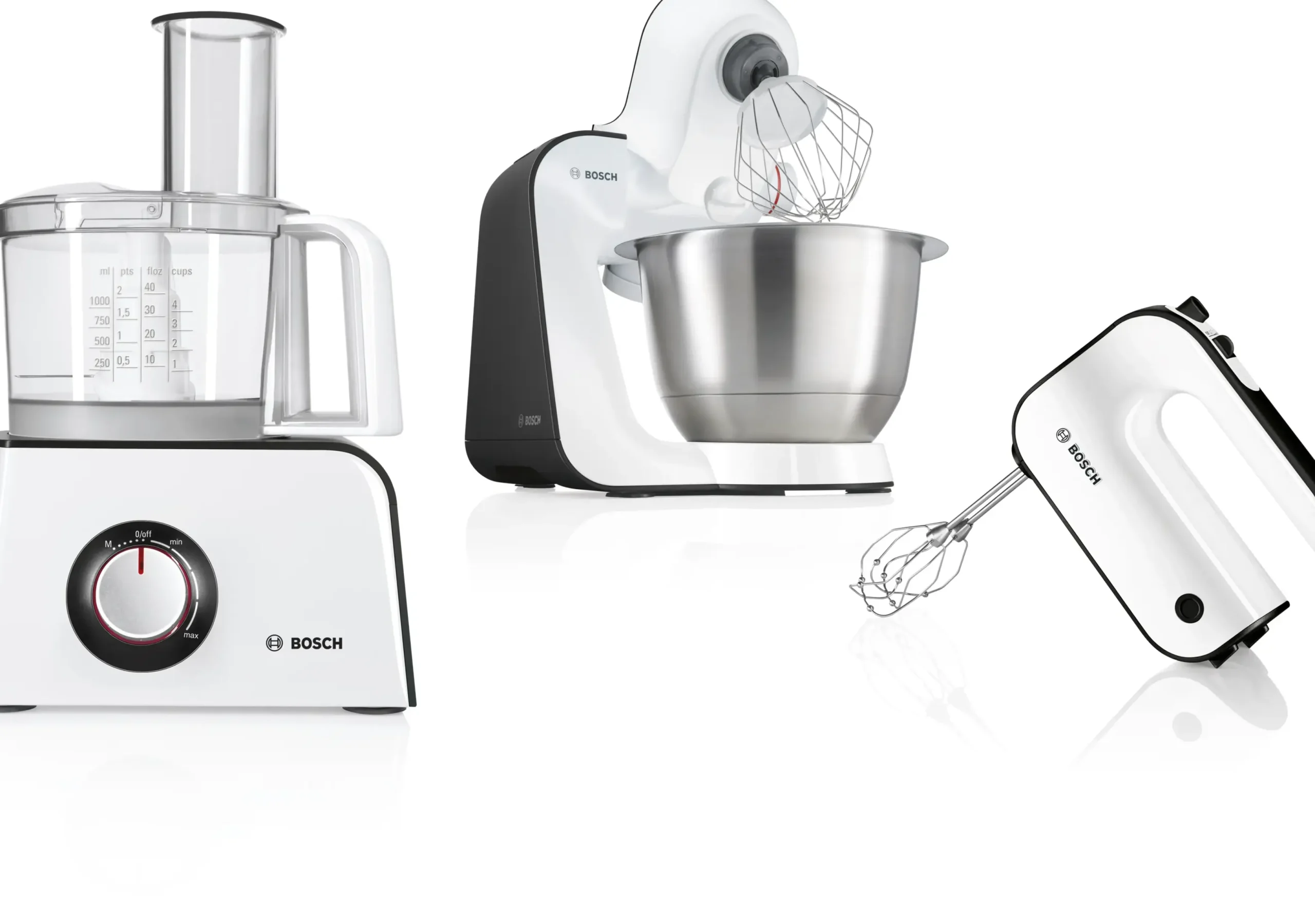 MFQ4020 Handmixer Styline 450 W Wit, Antraciet