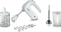 MFQ4080 Handmixer Styline 500 W Wit, Zilver