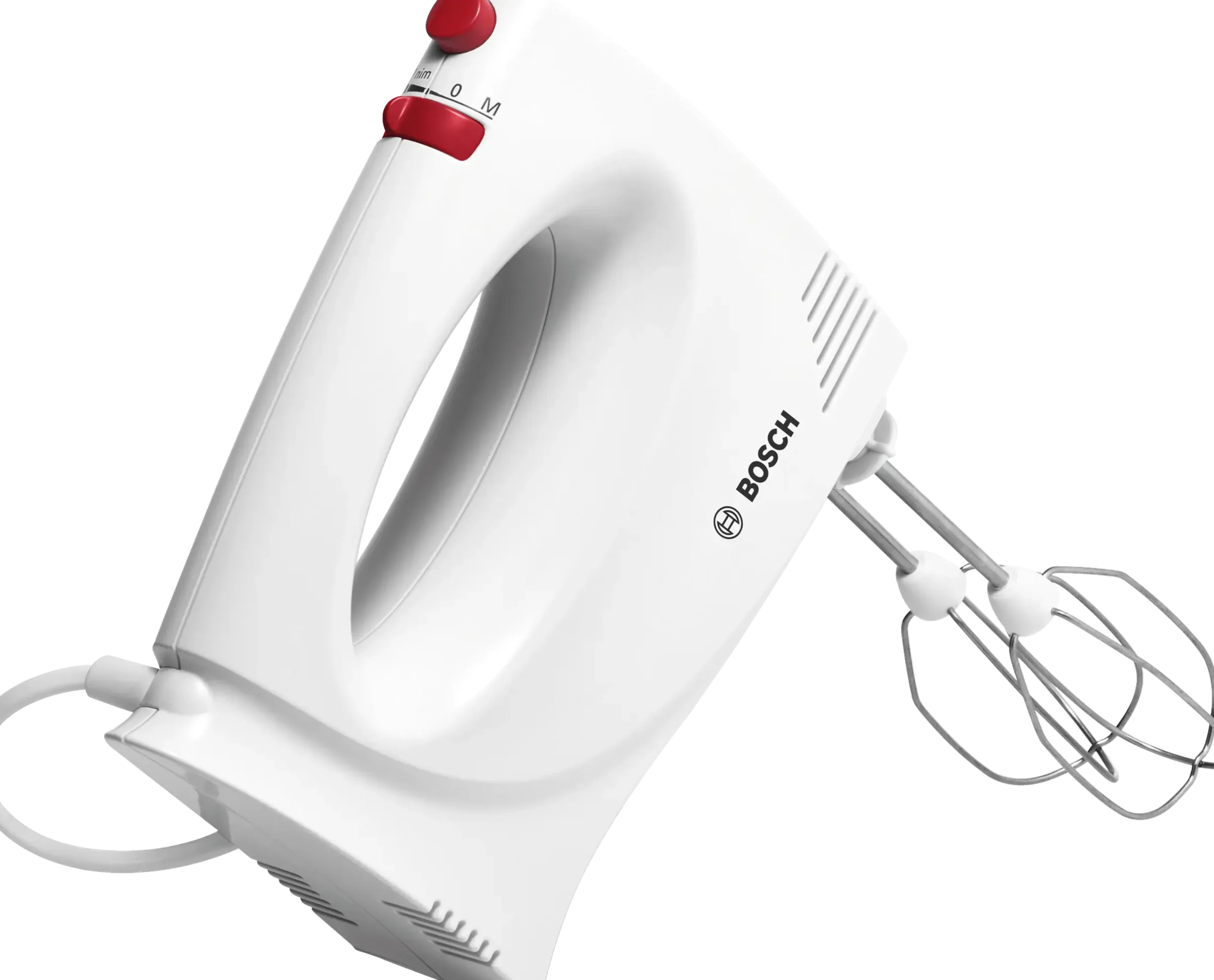 MFQP1000 Handmixer YourCollection 300 W Wit, Donkerrood