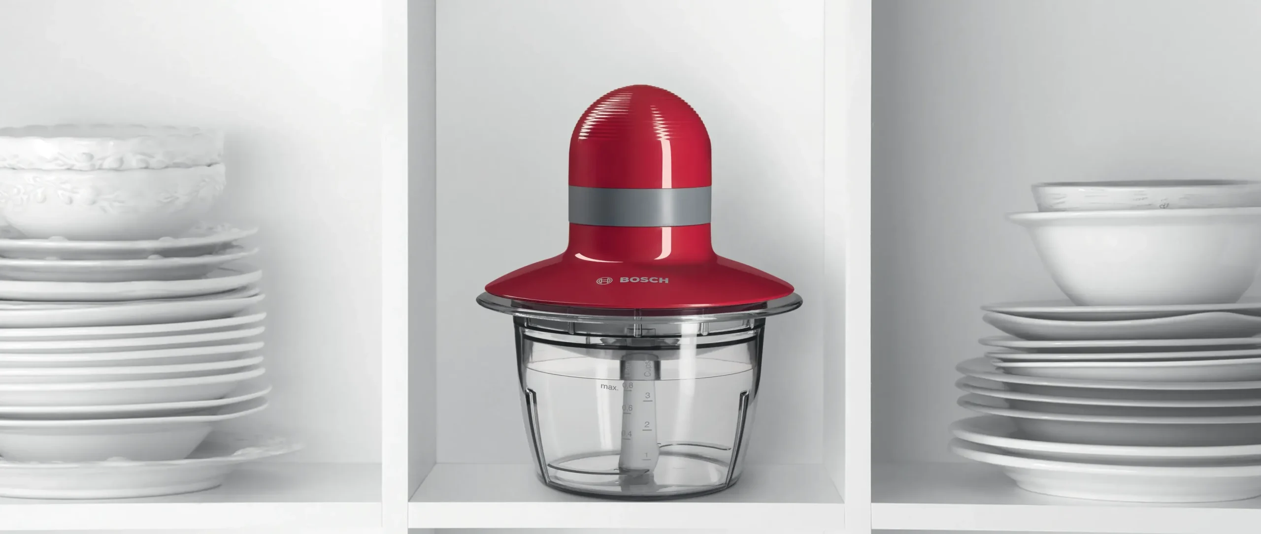 MMR08R2 Hakmolen 400 W Rood, Grijs
