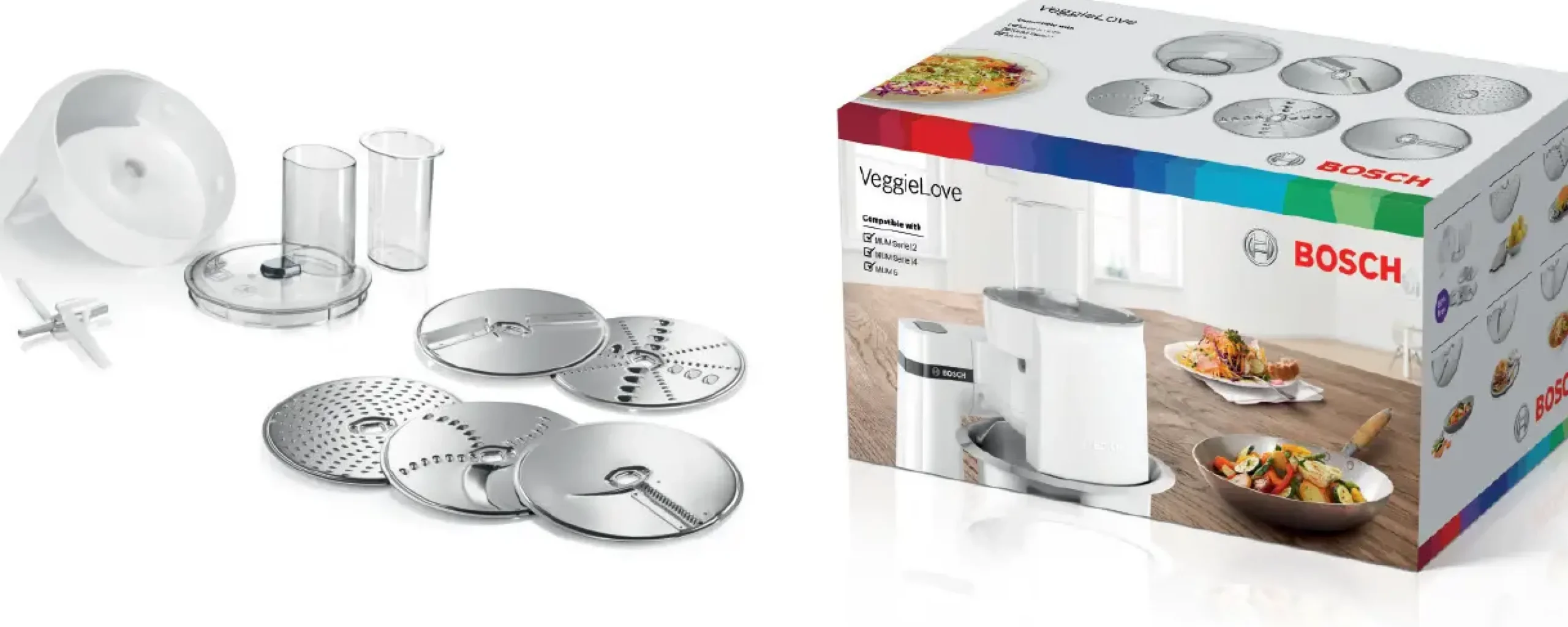 MUZ5VL1 VeggieLove Set geschikt voor MUM6 keukenmachines