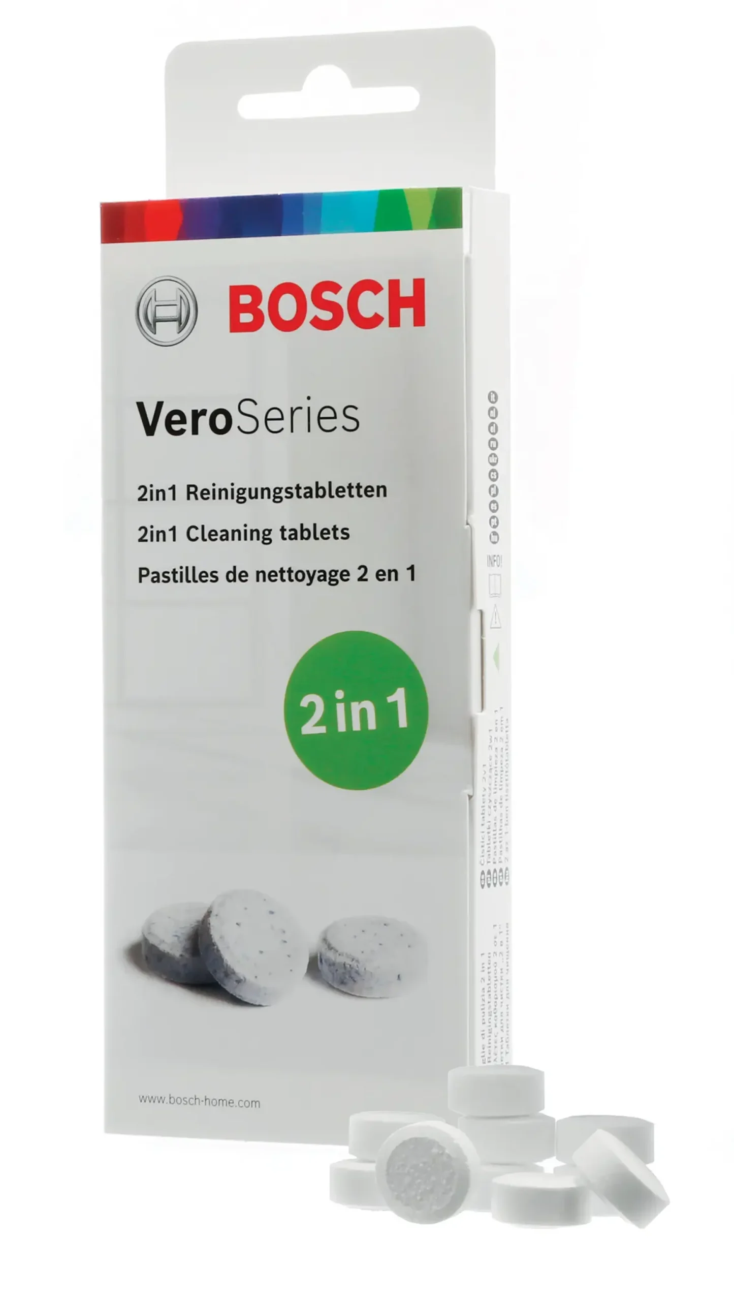 00312434 Reinigingstabletten geschikt voor volautomatische koffieautomaten - Bosch - 10 stuks