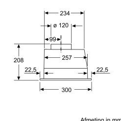 Serie 2 Afzuigunit 53 cm Grijs