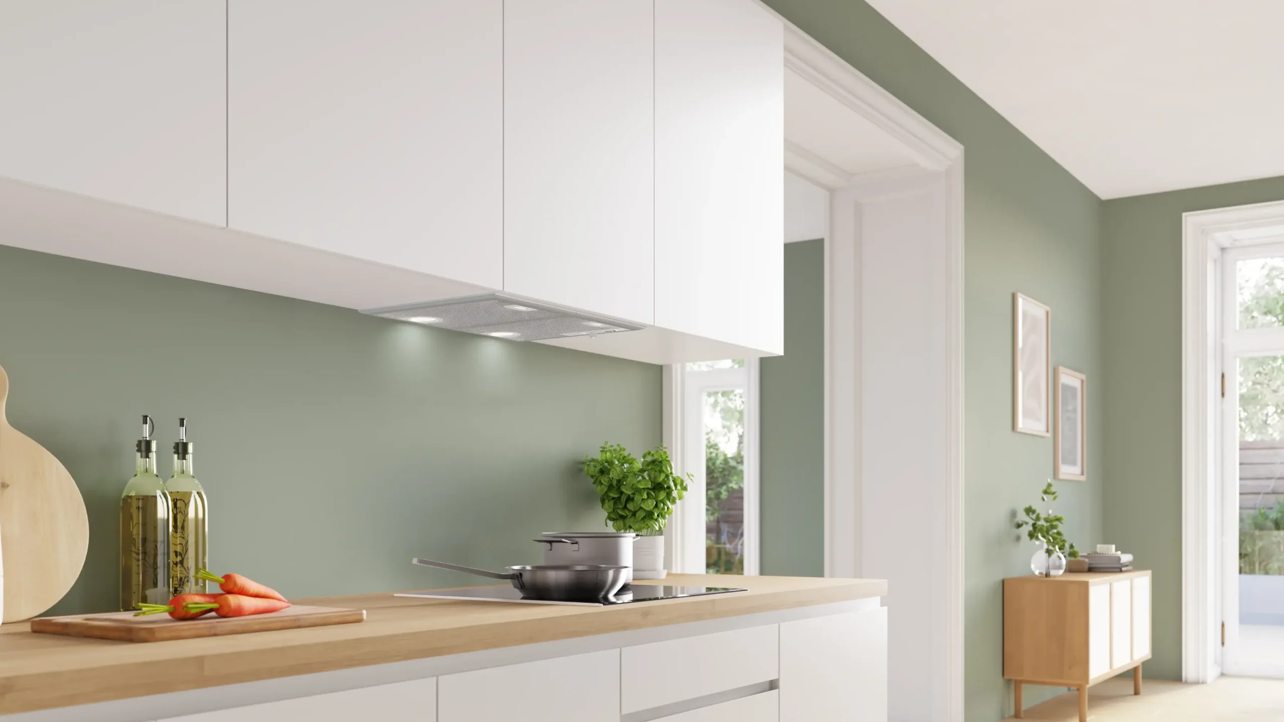 Serie 4 Afzuigunit 53 cm Zilver metallic