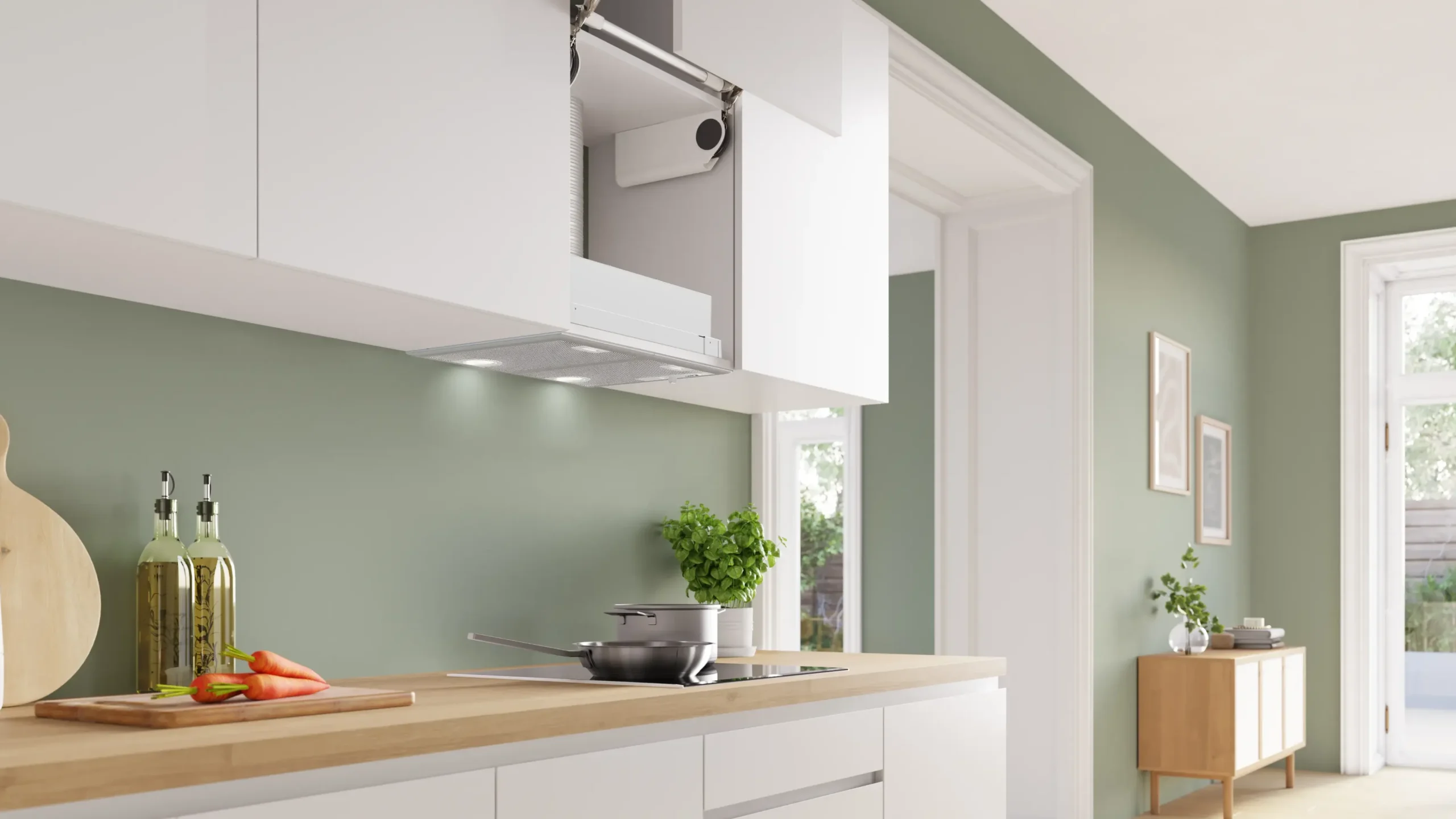 Serie 4 Afzuigunit 53 cm Zilver metallic