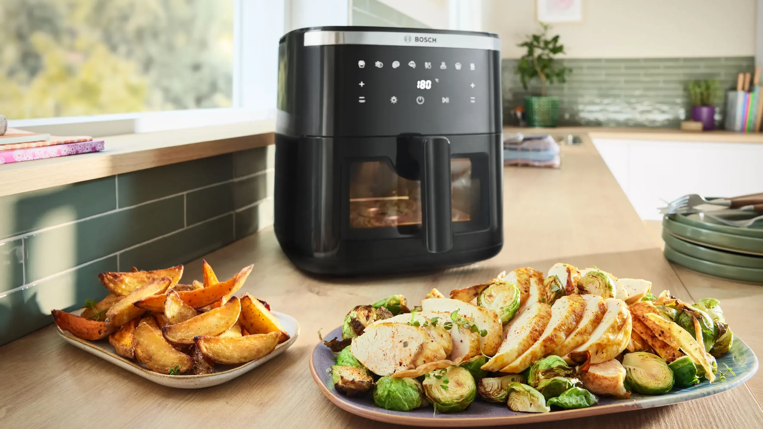 Serie 6 Air Fryer Zwart