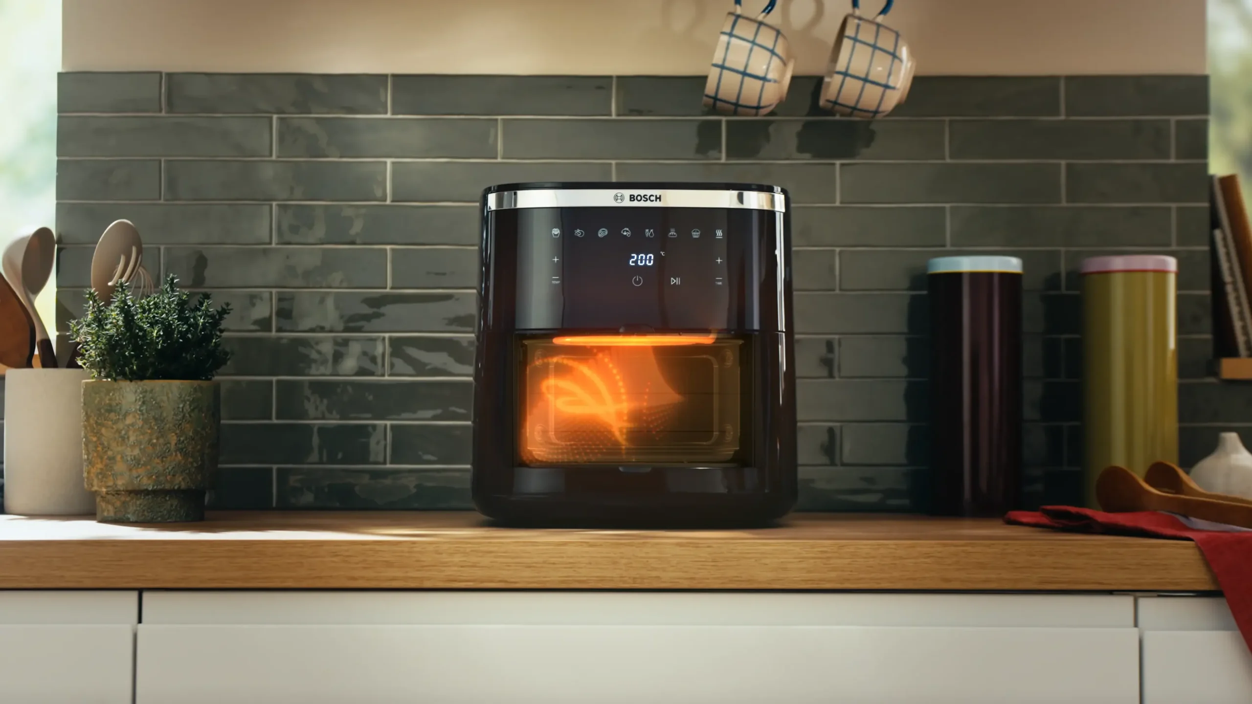 Serie 6 Air Fryer Zwart
