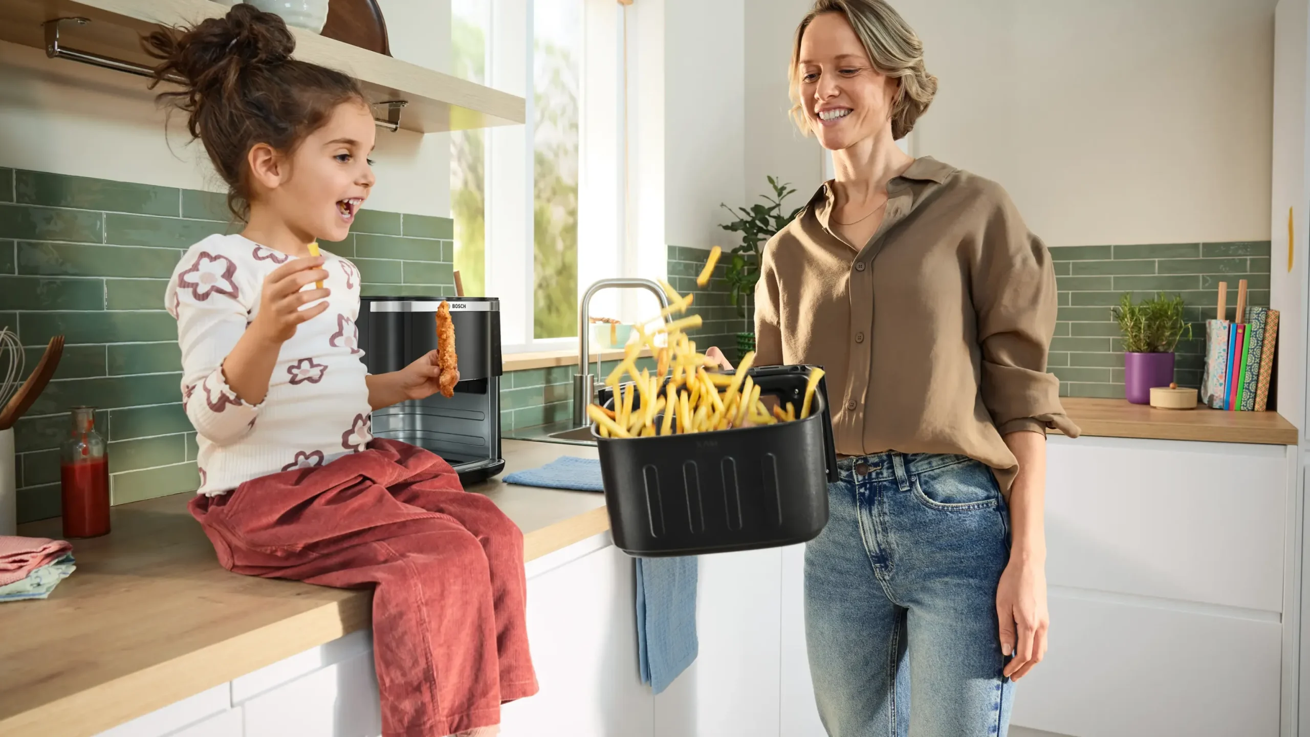 Serie 6 Air Fryer Zwart