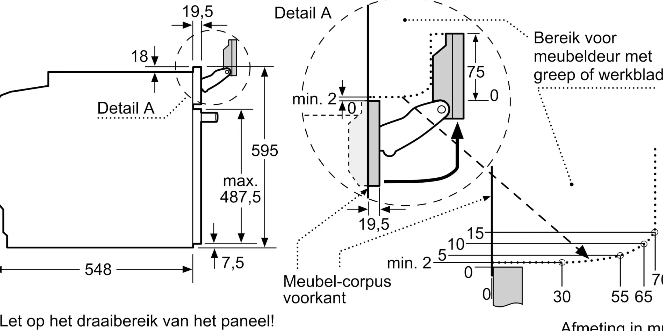 Serie 8 Bakoven met magnetron en Added Steam 60 x 60 cm Mat zwart