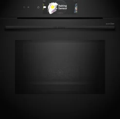 Serie 8 Bakoven met magnetron 60 x 60 cm Zwart