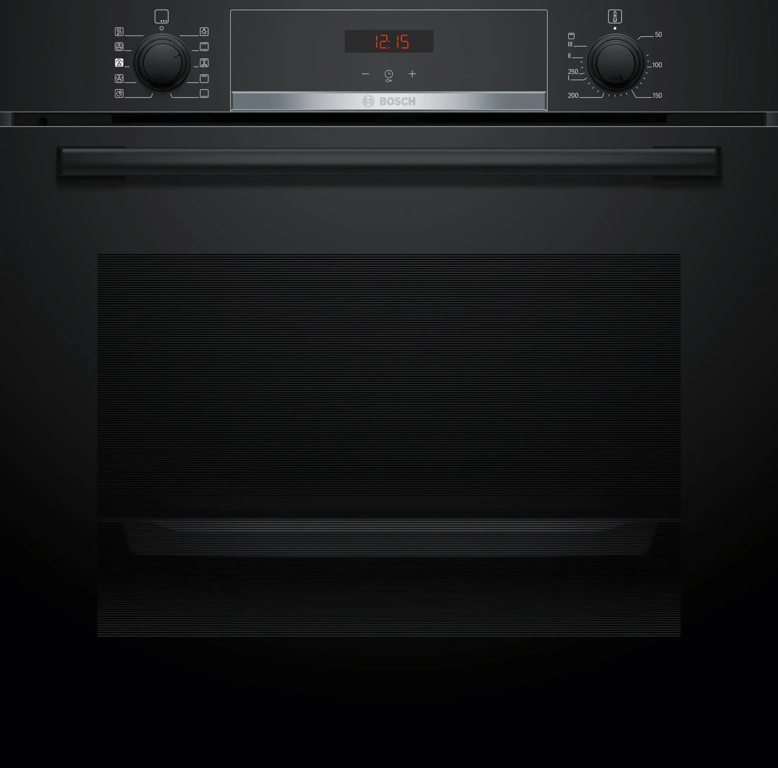 Serie 4 Bakoven met toegevoegde stoom 60 x 60 cm Zwart