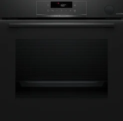 Serie 4 Bakoven met toegevoegde stoom 60 x 60 cm Zwart