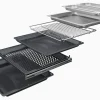 Serie 8 Bakoven met volwaardige stoom 60 x 60 cm Zwart