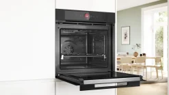Serie 8 Bakoven 60 x 60 cm Mat zwart