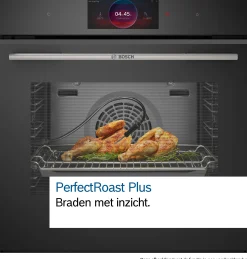 Serie 8 Bakoven 60 x 60 cm Mat zwart