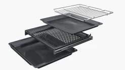 Serie 8 Bakoven 60 x 60 cm Mat zwart