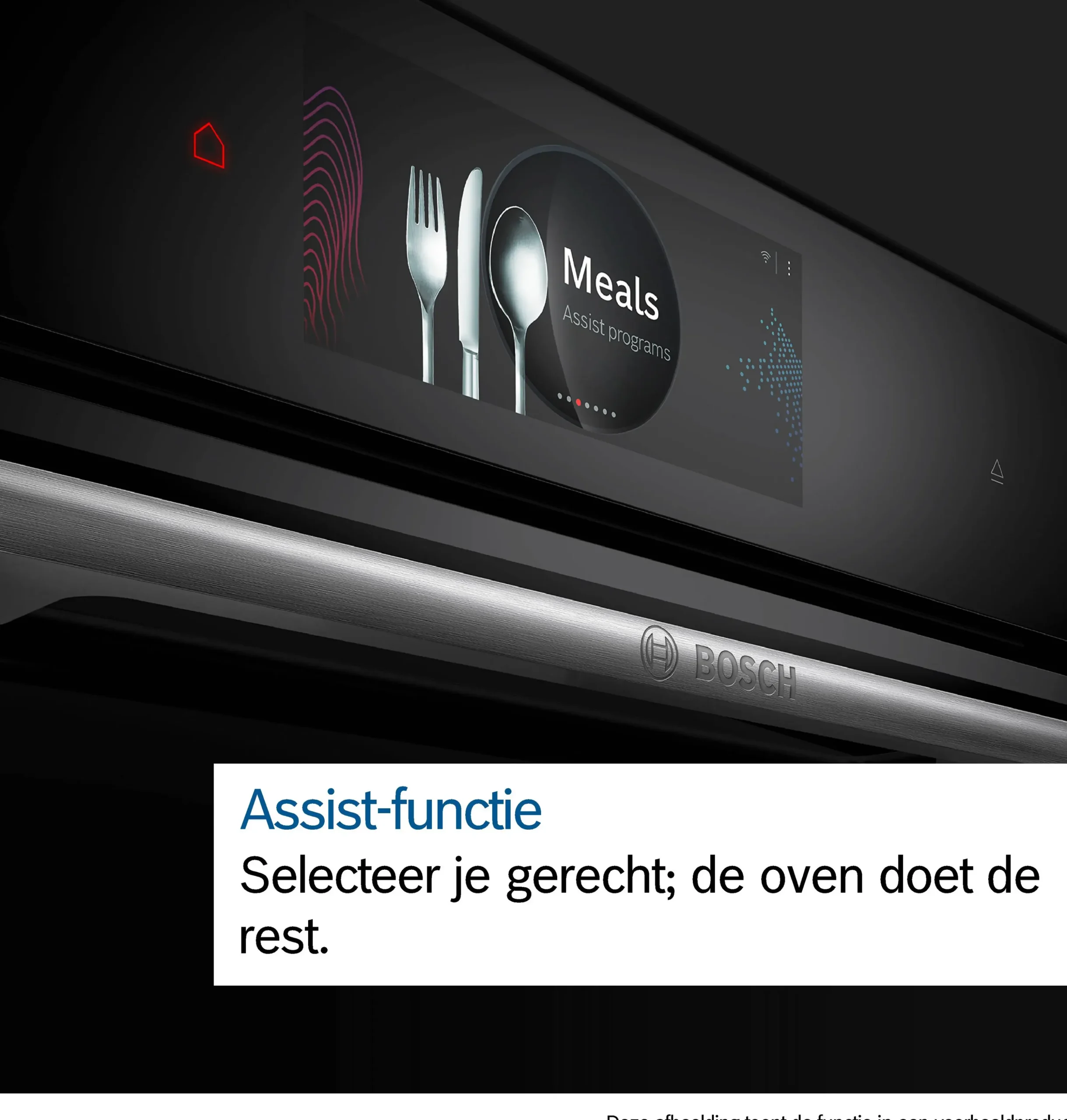 Serie 8 Bakoven 60 x 60 cm Mat zwart