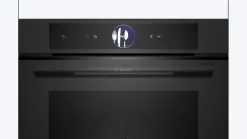 Serie 8 Bakoven 60 x 60 cm Mat zwart