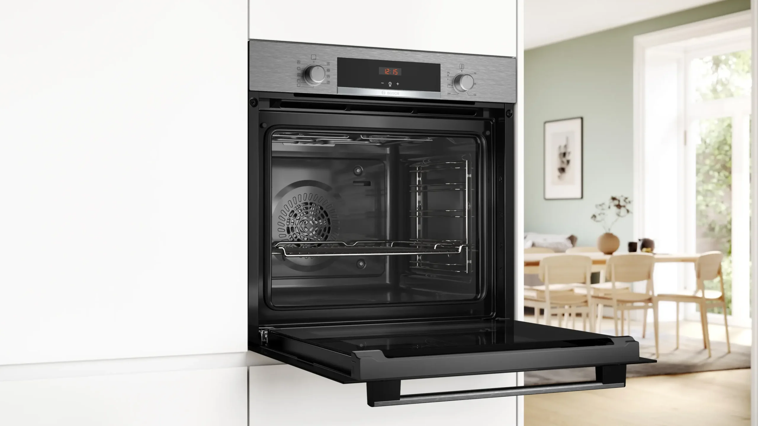 Serie 4 Bakoven 60 x 60 cm RVS