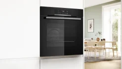 Serie 2 Bakoven 60 x 60 cm Zwart